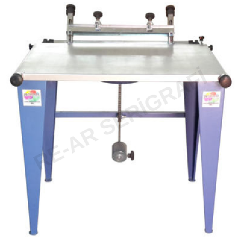 Vakumlu Serigrafi Baskı Masası Manuel